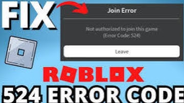 How To Fix Roblox Error Code 524 (Full 2025 Guide)