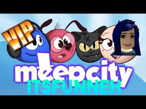 Me Freaking Out After Meeting Itsfunneh On Meepcity Warning Headphone Users Youtube - funneh roblox meepcity i grew a beard