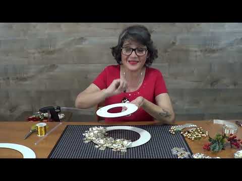Corona navideña, fácil y rápida. Yasna Pino. Casa Puchinni.