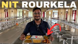 NIT ROURKELA Campus Tour | Hostel Room | Mess | Sports | Library Placements Vlog JEE Mains 2027