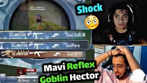 Mavi 1v4 SouL_🔥 Mavi vs Goblin 1v1 Reflex🚀 - Rega Viper _SHOCKED_