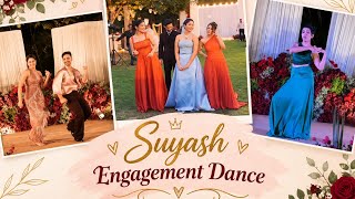 Suyash Engagement Dance performance 💗✨ Suraj and Yashii ✨ suyash vlog 💗#shorts #viral #foryou #dance