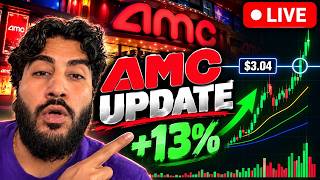 AMC STOCK EXPLODES +13% — $3.04 BREAKOUT! | LIVE AMC Update