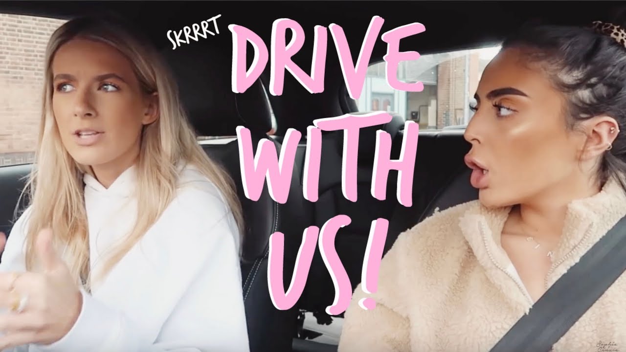 COME FOR A LITTLE DRIVE WITH US! | Sophia and Cinzia camera iphone 8 plus apk