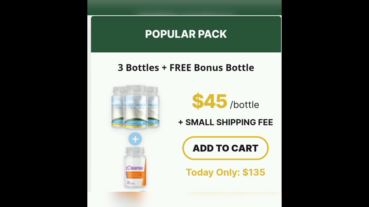 #shorts Abdomax Supplement Full Review