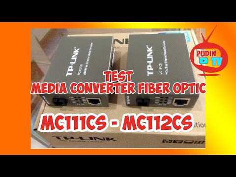 Unboxing Media Converter Fiber Optic dan Cara Pemasanganya | Pudin TV