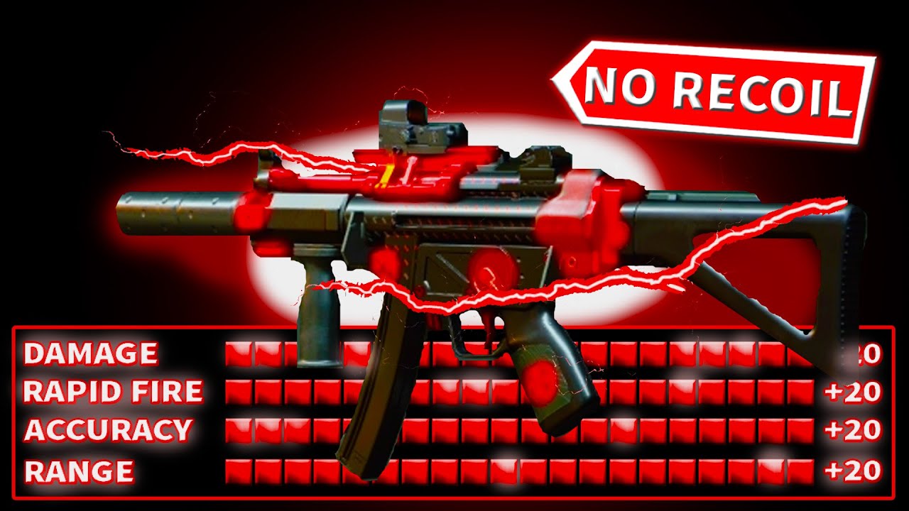 NEW WIDOWMAKER MP5 HAS NO RECOIL... (BEST MP5 CLASS SETUP) RED TRACER ROUNDS! ROUGE PACK