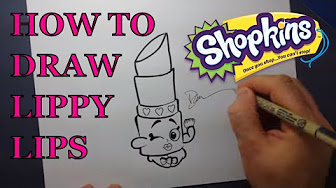 Ultra Rare Shopkins set of NEW drawings - YouTube