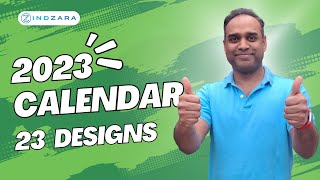 2023 Calendar Excel Template  - A Quick Product Demo