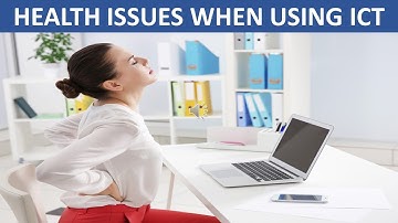 HEALTH ISSUES WHEN USING A COMPUTER || PROBLEMS AND SOLUTIONS  TO CONSIDER WHEN USING A COMPUTER