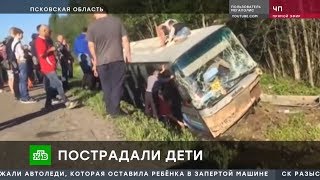Пострадали дети в Псковской области