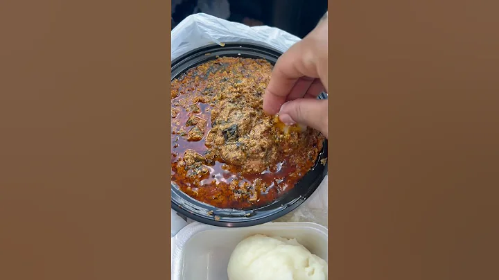 Over An Hour Drive To Get My Egusi Soup🤤🤤🤤🤤 #shorts #egusisoup