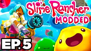 GOLD SLIME INFINITE MONEY GLITCH? CHEESE, BEE, CHERRY BLOSSOM SLIMES  Slime Rancher Modded Ep.5