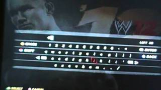 WWE 12 cheat code