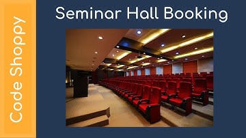 Seminar Hall Booking for College Android & Web Application