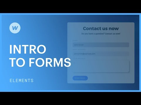 Building a web form - Web design tutorial