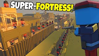 French Army SIEGES Mexican SUPER-FORTRESS! - Ancient Warfare 3: Battle Simulator