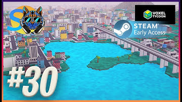 #30 Gold Manufacturing & More | Voxel Tycoon 0.85 Steam Release (Passengers Update)