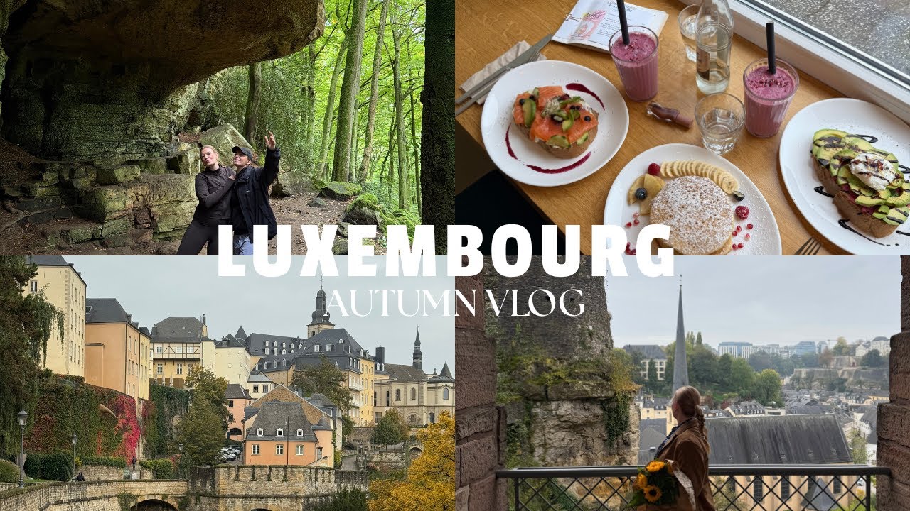 luxembourg vlog I hidden gems, autumn in luxembourg, hiking and visiting vianden castle