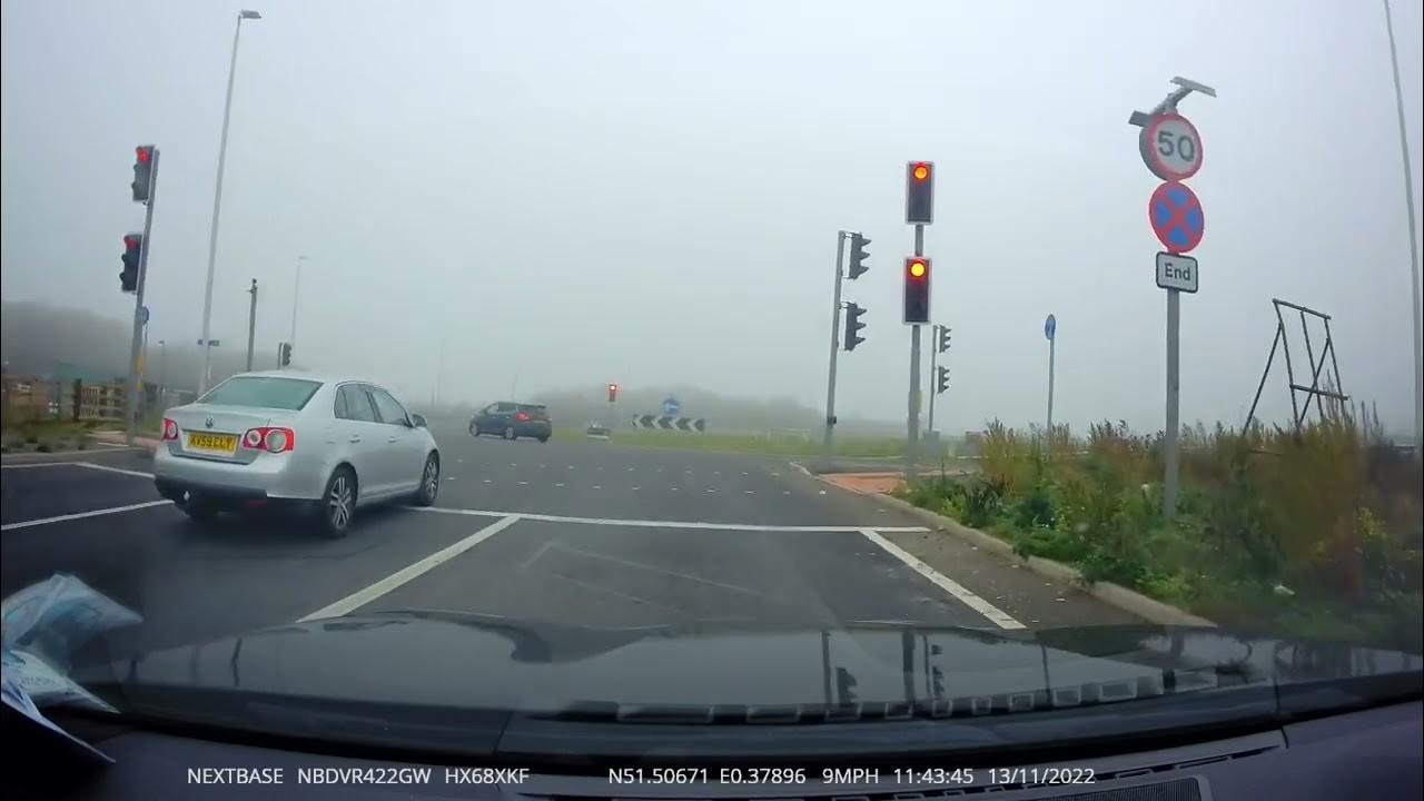 Tilbury driving test route (orsett round about 5th exit towards orsett