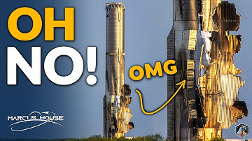 Starship Super Heavy Just Blew Itself Apart! 🤯 What Happened Here!?