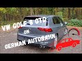 Volkswagen Golf 8 GTD on the GERMAN Autobahn! FastGermanAutobahn