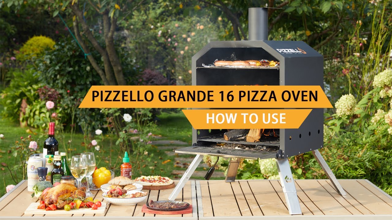 Pizzello Grande 16 Outdoor 2Layer Pizza Oven YouTube