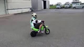 電動ポケバイ 新型ポケットバイク ダートバイク型RSBOX製電動ポケバイ - YouTube