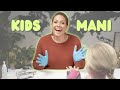 How to do a kids manicure  salon or at home manicure