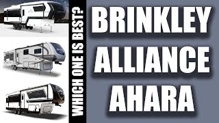 RV Comparison   2024 Brinkley Z 3100 | Alliance Paradigm 310RL | East to West Ahara 365RL