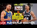 🏀 GOLDEN STATE WARRIORS VS SAN ANTONIO SPURS LIVE PLAY BY PLAY REACTION APRIL 10 2025 . ASTIG