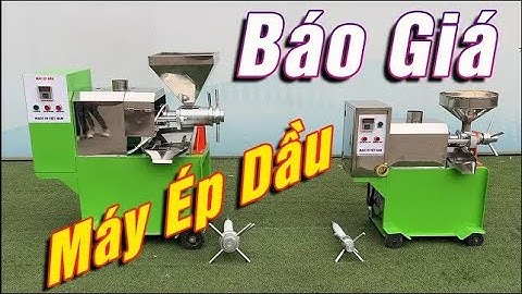 Máy Thực Phẩm Bình Quân - Báo Giá Máy Ép Dầu Lạc Đa Năng Mới Nhất Tháng 3/2023