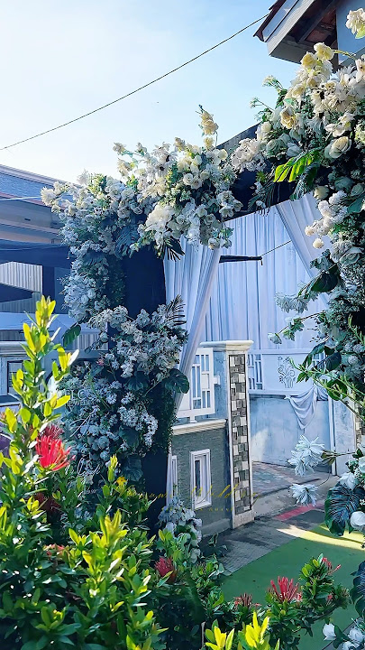 Today Mayumi Wedding Decoration is in Tambakrejo Pemalang😍🥰