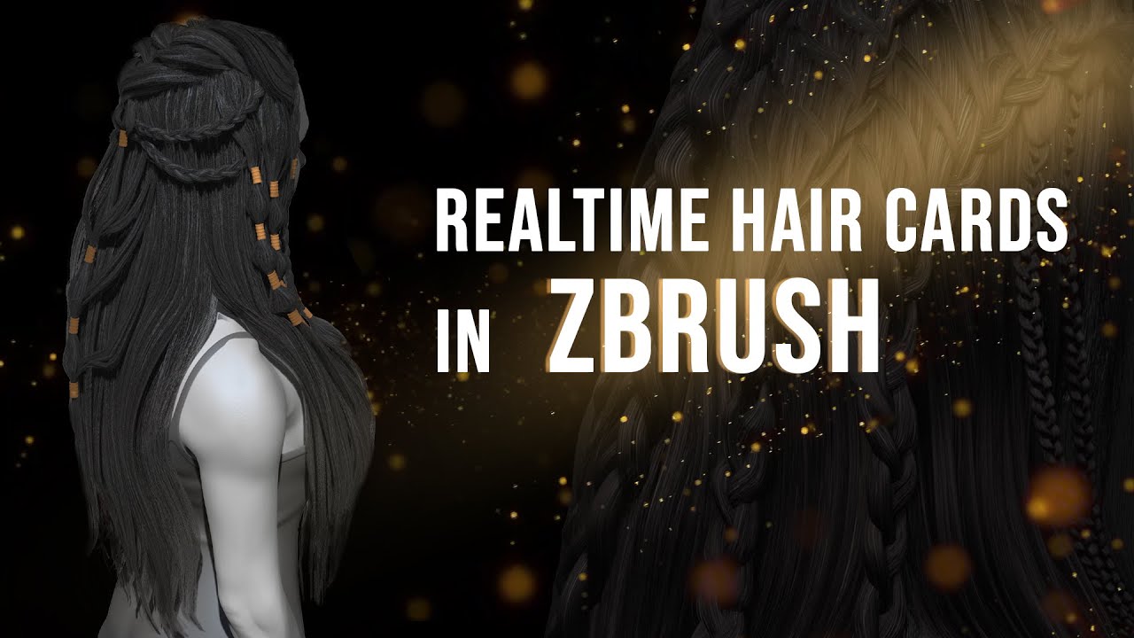 zbrush hair cards