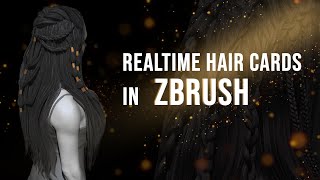 Realtime Hair Cards In Zbrush Tutorial