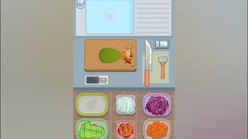 Cookingdom Cook&Chill Level 2 |Simple Salad| Game Walkthrough