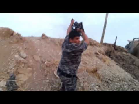 شاهد قوات الشرطة الاتحادية الابطال في الموصل قبل سقوطها