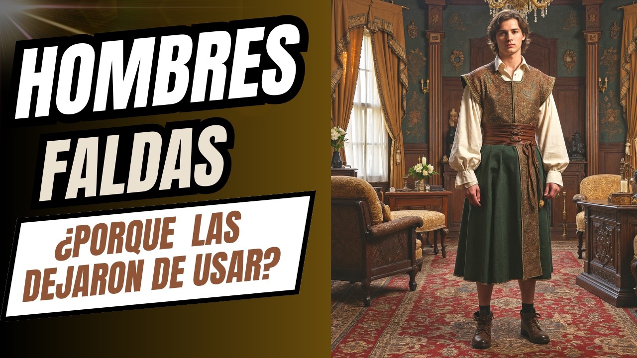 ¿Porqué los hombres dejaron de usar FALDAS Y MAQUILLAJE ?