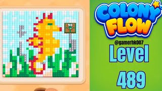 Colony Flow Level 489 Walkthrough Solution 