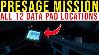 ALL DATA PAD LOCATIONS IN THE PRESAGE MISSION | DEAD MAN'S TALE MISSION - Destiny 2