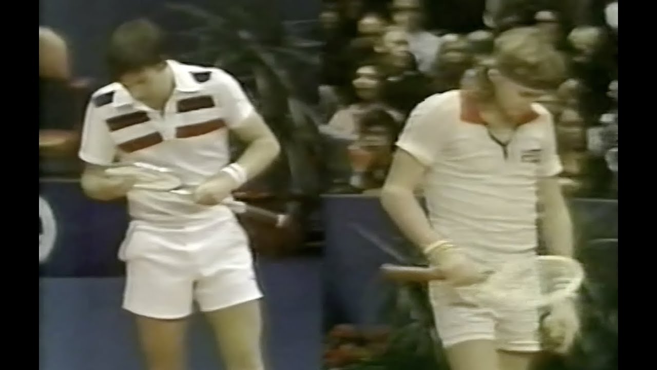 Jimmy Connors vs Bjorn Borg（1977 Masters）
