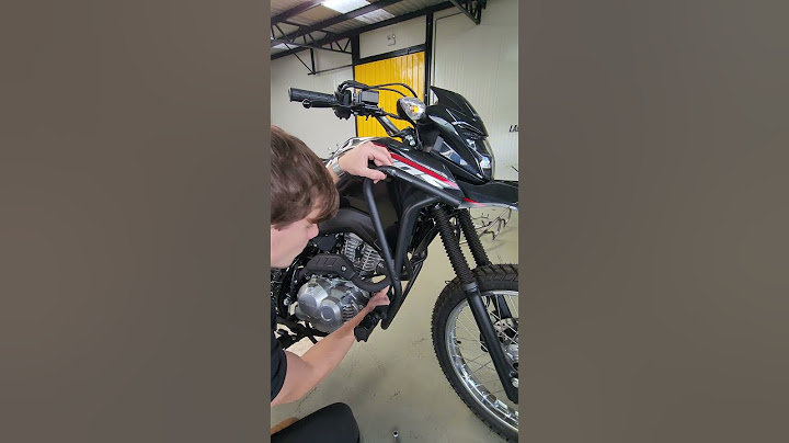 Nova Bros 2025 já com o protetor novo!!#bros2025 #bros160 #honda #moto #maacessorios