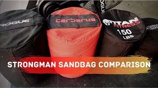 Strongman Sandbag Review | Rogue vs. Cerberus vs. Titan vs. Ludus Imperium vs. Madfitter Garage Gym