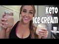 5 Minute Keto Dessert | Mason Jar Ice Cream - 2 Flavors!