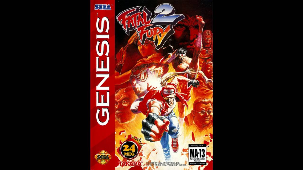 Fatal Fury 2 - Sega Genesis : Video Games 