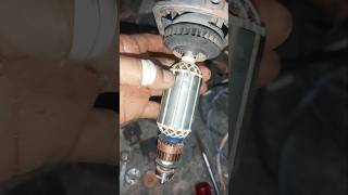 801 Angle Grinder Machine armature band problem heat problem Field Coil damage problem