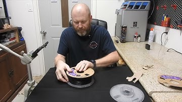 Cardboard Filament Spool Swap