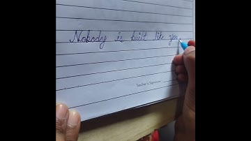 Beautiful Cursive writing ✍️  CALLIGRAPHY.....