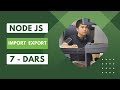 #7 NODE.JS ASOSLARI 7-DARS