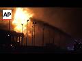 Iran Attack Triggers Huge Blaze At Bahrain Government Facility Iran Attack Triggers Huge Blaze At Bahrain Government Facility